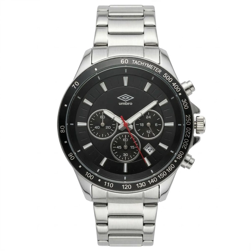 RELOJ ANALOGO HOMBRE UMBRO PLUS PLATEADO UMBP-1500-157 - 1