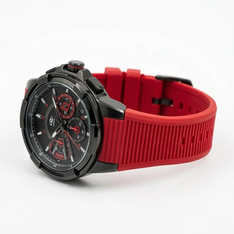RELOJ ANALOGO HOMBRE UMBRO PLUS ROJO UMBP-1500-120 - 2