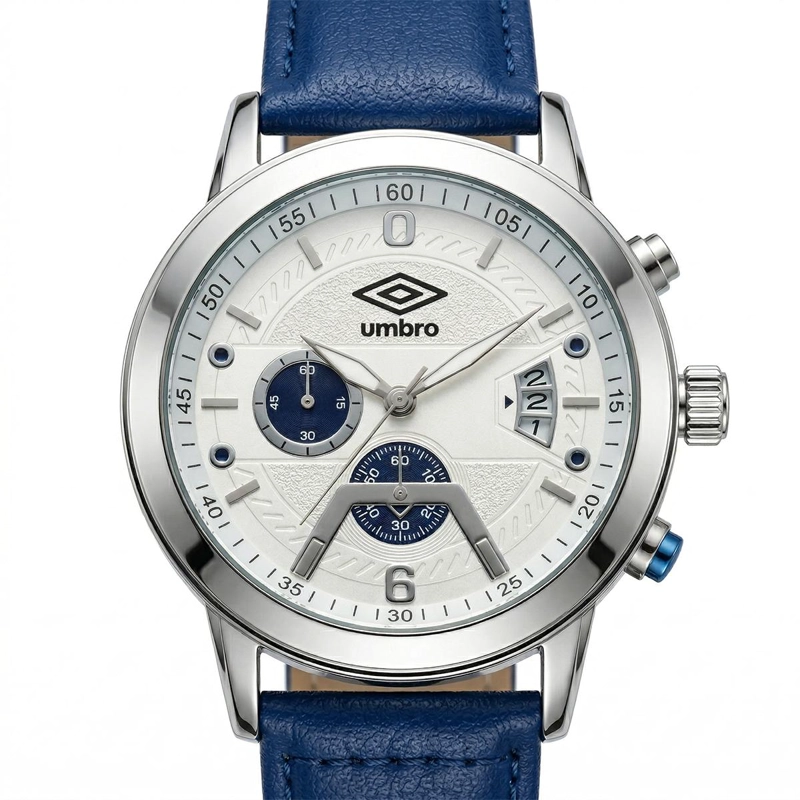 RELOJ ANALOGO HOMBRE UMBRO PLUS AZUL UMBP-1500-201 - 1
