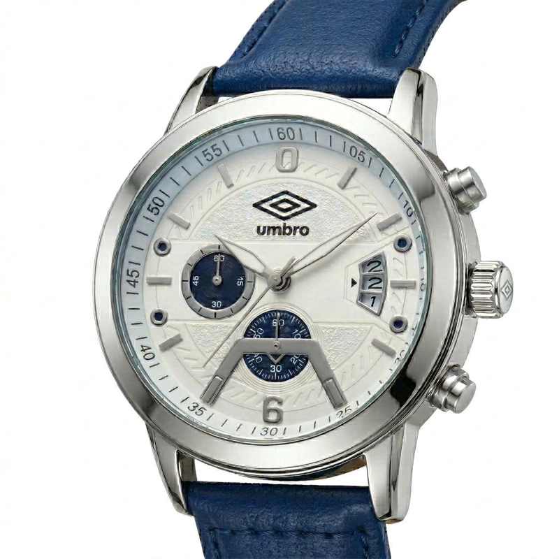 RELOJ ANALOGO HOMBRE UMBRO PLUS AZUL UMBP-1500-201 - 2