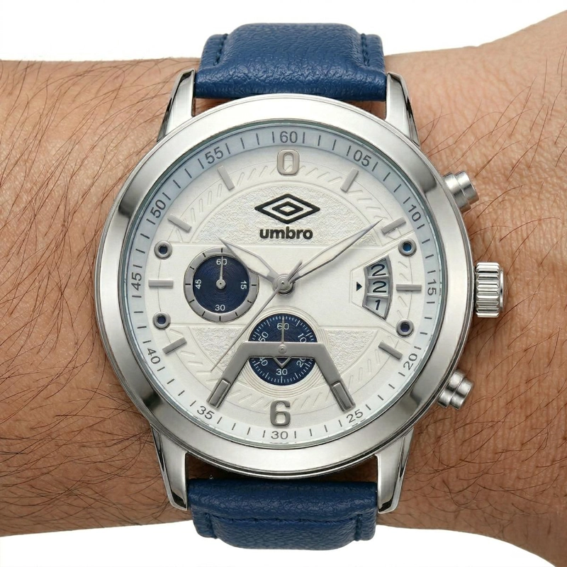 RELOJ ANALOGO HOMBRE UMBRO PLUS AZUL UMBP-1500-201 - 4