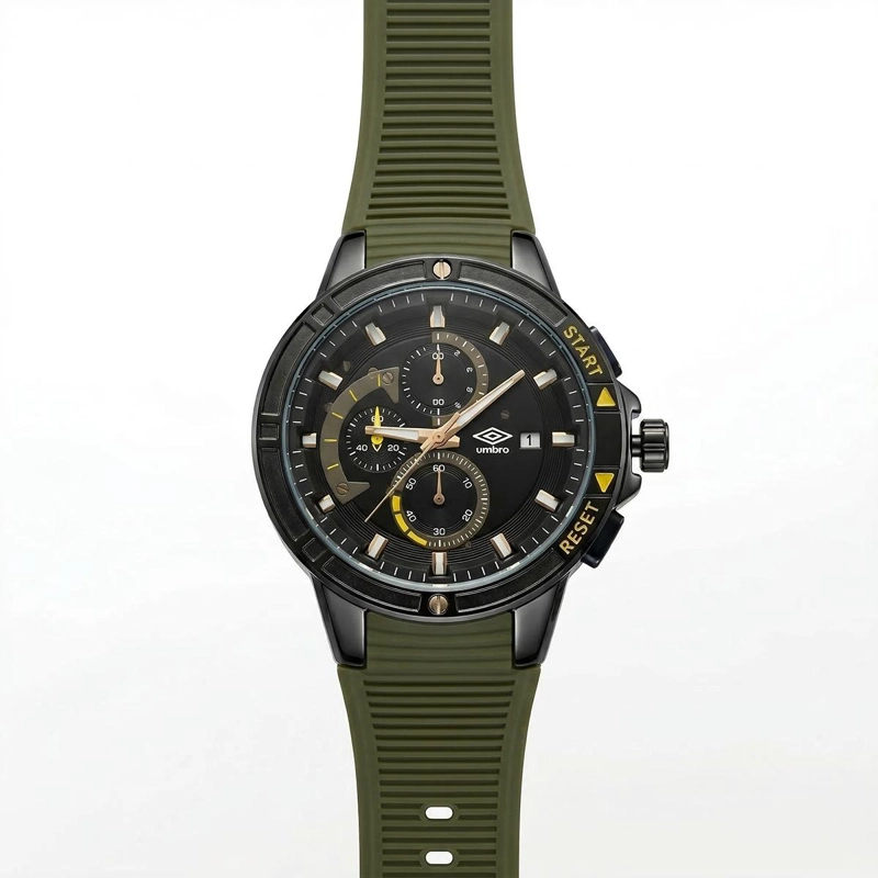 RELOJ ANALOGO HOMBRE UMBRO PLUS VERDE UMBP-1500-88 - 1