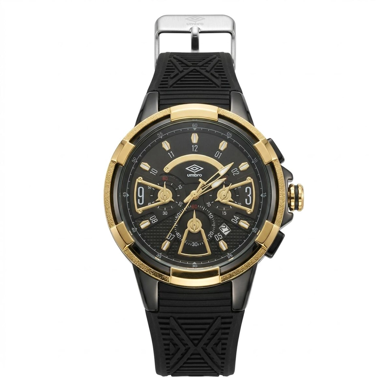 RELOJ ANALOGO HOMBRE UMBRO PLUS NEGRO UMBP-1500-121 - 1