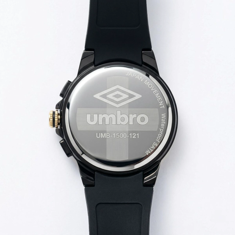 RELOJ ANALOGO HOMBRE UMBRO PLUS NEGRO UMBP-1500-121 - 4