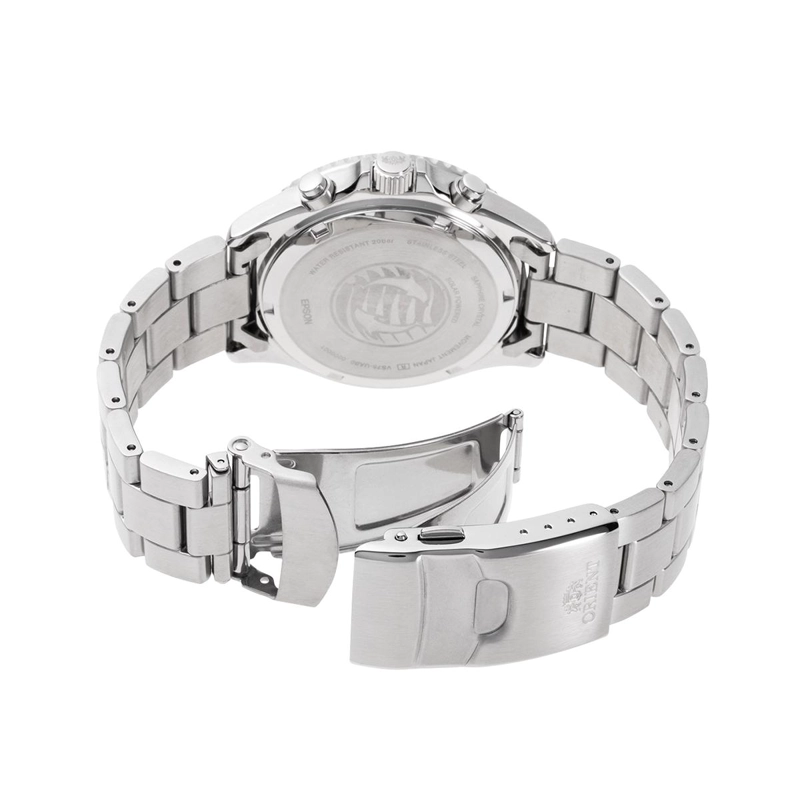 RELOJ  ANALOGO  HOMBRE ORIENT PLATEADO RA-TX0202B - 2