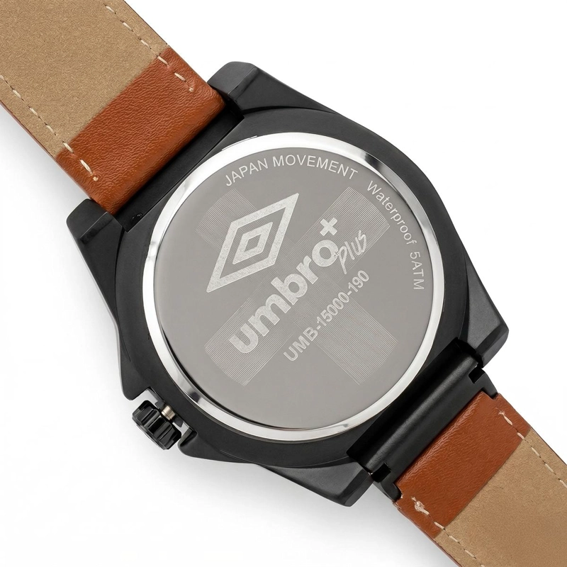 RELOJ ANALOGO DIGITAL HOMBRE UMBRO PLUS CAFE  UMBP-1500-190 - 2