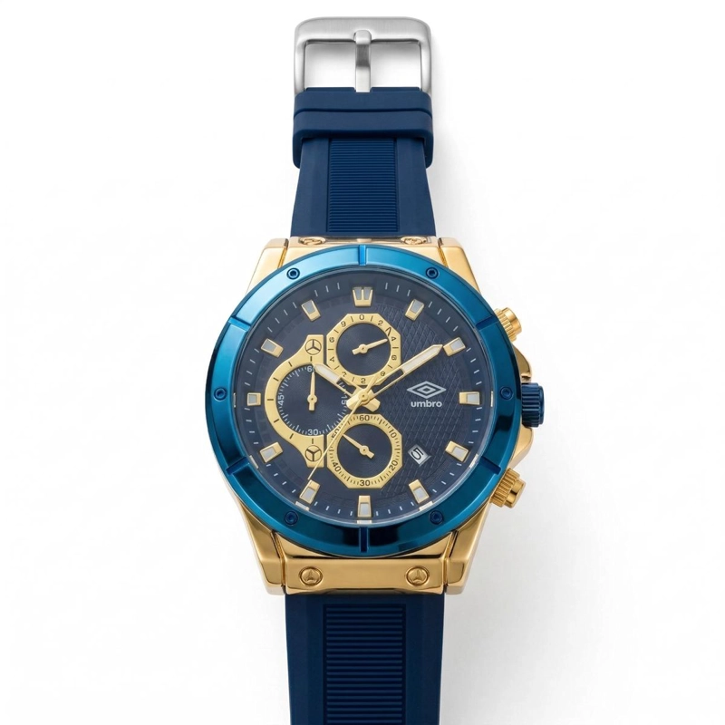 RELOJ ANALOGO DIGITAL HOMBRE UMBRO PLUS AZUL UMBP-1500-163 - 1