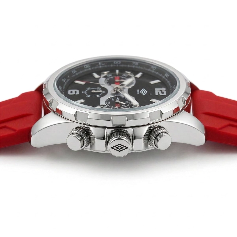 RELOJ ANALOGO DIGITAL HOMBRE UMBRO PLUS ROJO UMBP-1500-192 - 2