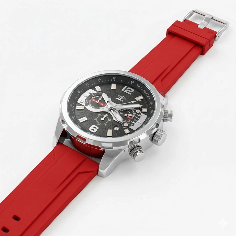 RELOJ ANALOGO DIGITAL HOMBRE UMBRO PLUS ROJO UMBP-1500-192 - 3