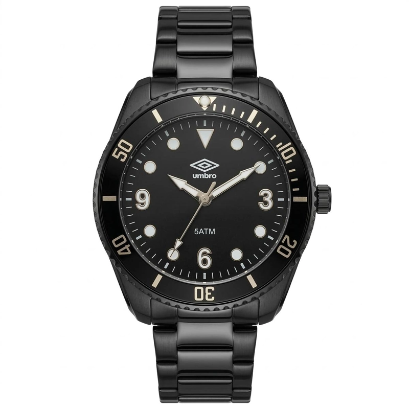 RELOJ ANALOGO DIGITAL HOMBRE UMBRO PLUS NEGRO UMBP-1500-137 - 1