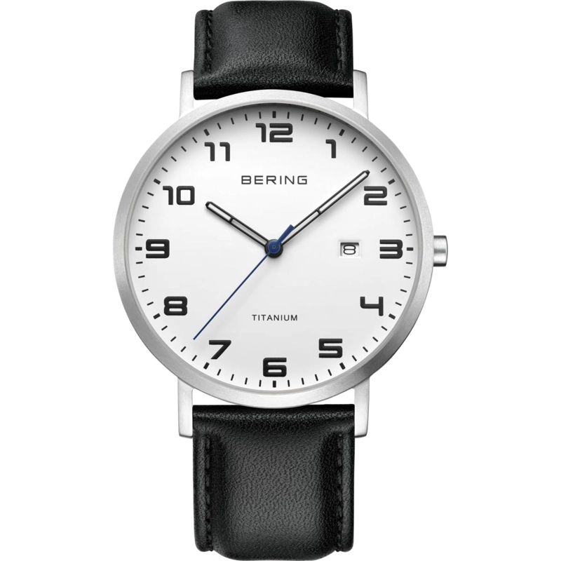 RELOJ ANALOGO HOMBRE BERING NEGRO 18640-404 - 1