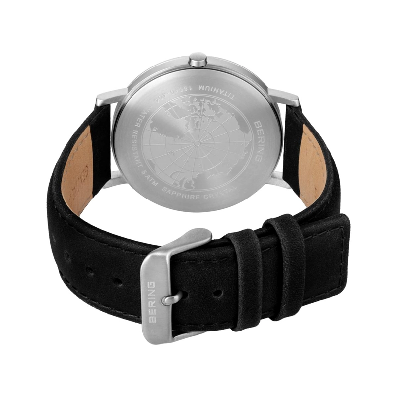 RELOJ ANALOGO HOMBRE BERING NEGRO 18640-404 - 3