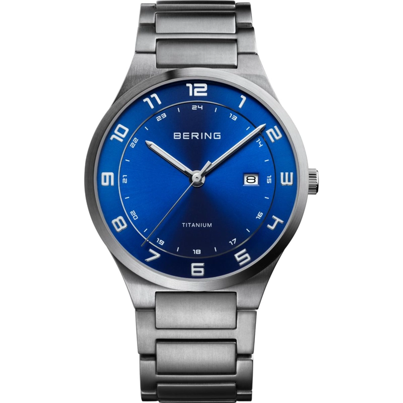 RELOJ ANALOGO HOMBRE BERING PLATEADO 15139-707 - 1
