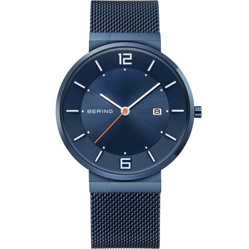 RELOJ SOLAR HOMBRE BERING AZUL 14639-397 - 1