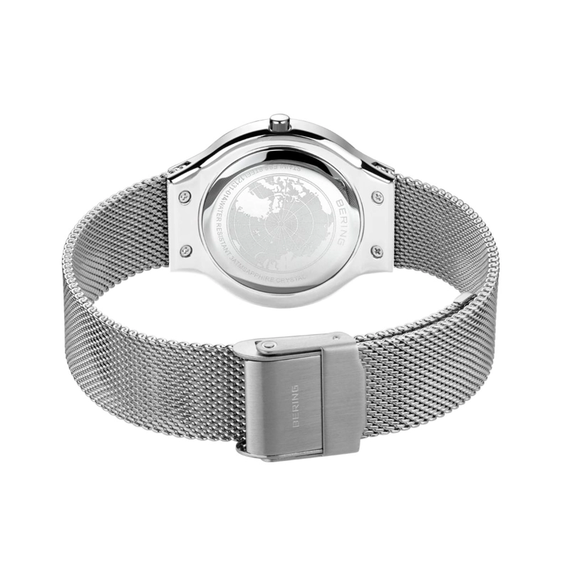 SET DE RELOJ Y PULSERA ANALOGO MUJER BERING PLATEADO 12131-014-GWP - 4