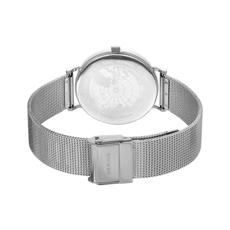 RELOJ ANALOGO MUJER BERING PLATEADO 14134-004 - 4
