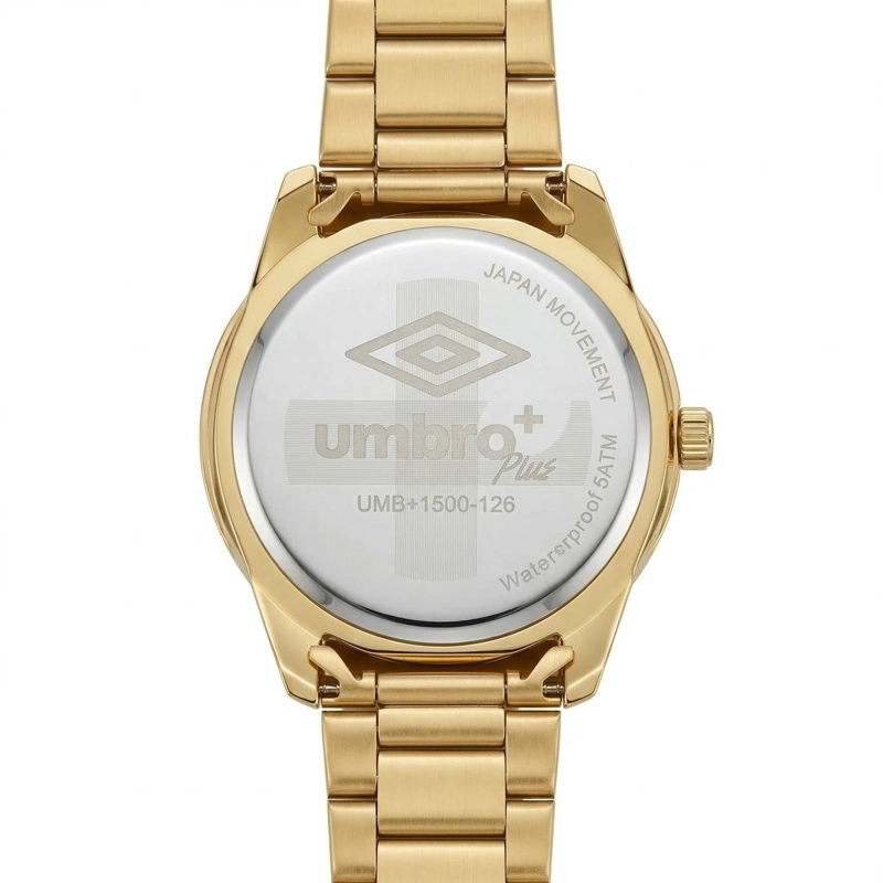 RELOJ ANALOGO DIGITAL HOMBRE UMBRO PLUS DORADO UMBP-1500-126 - 3