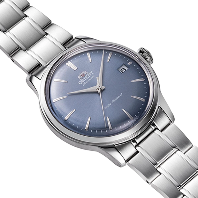 RELOJ ANALOGO DIGITAL HOMBRE ORIENT PLATEADO RA-AC0M10L - 2