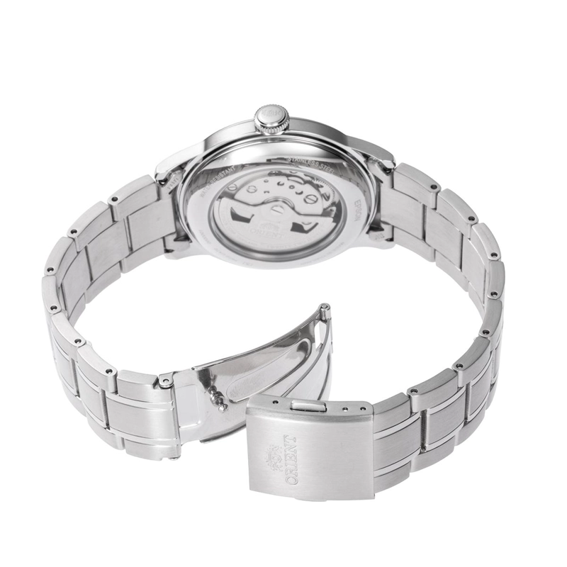 RELOJ ANALOGO DIGITAL HOMBRE ORIENT PLATEADO RA-AC0M10L - 4