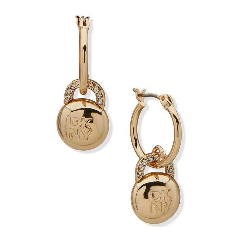 AROS MUJER DONNA KARAN NEW YORK DORADO 04G00948 - 1