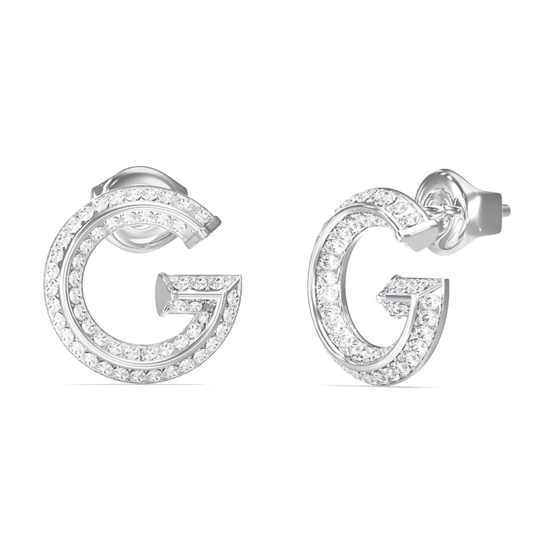 AROS MUJER GUESS PLATEADO JUBE05443JWRHT/U - 1