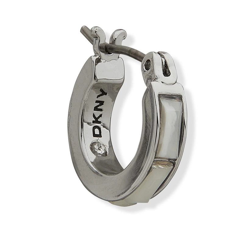 AROS MUJER DONNA KARAN NEW YORK PLATEADO 04G00731 - 2