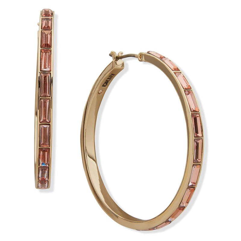 AROS MUJER DONNA KARAN NEW YORK DORADO 04G00789 - 1