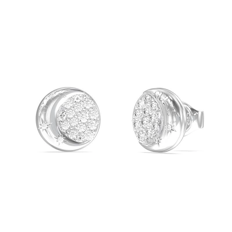 AROS MUJER GUESS PLATEADO JUBE06240JWRHT/U - 1