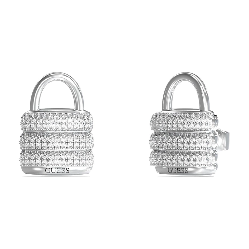 AROS MUJER GUESS PLATEADO JUBE05419JWRHT/U - 1