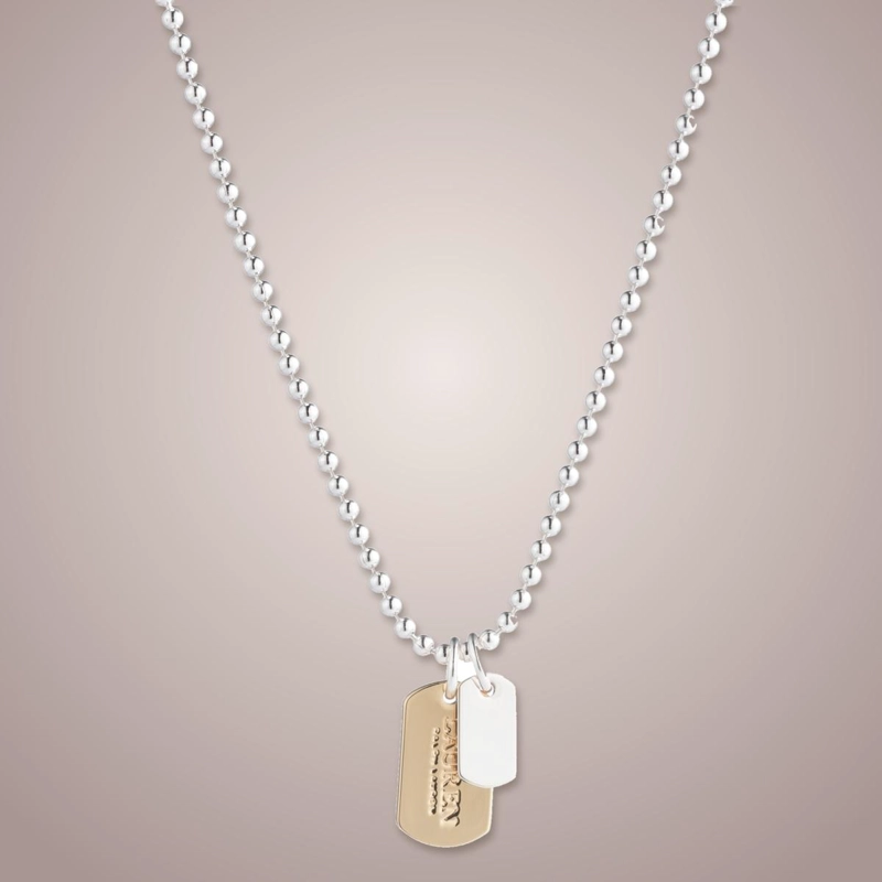 COLLAR MUJER RALPH LAUREN PLATEADO 14N00824 - 2