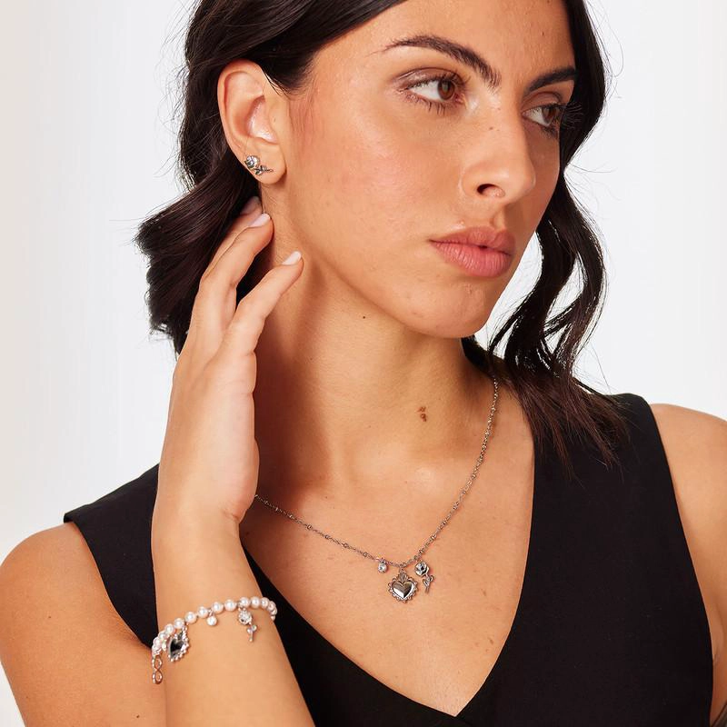 COLLAR CHAKRA MUJER BROSWAY PLATEADO BHKN181 - 4