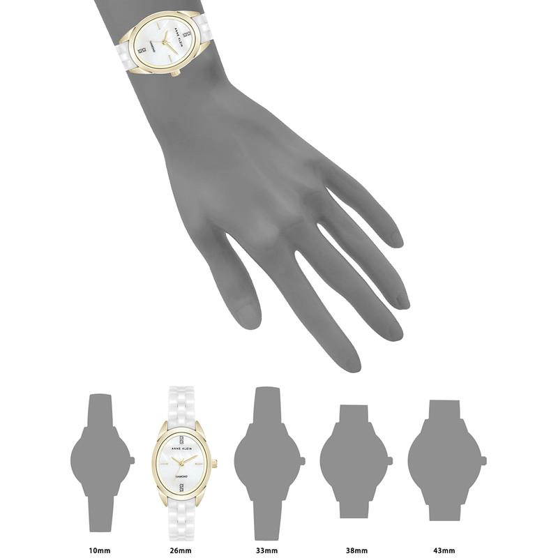 RELOJ MUJER ANNE KLEIN BLANCO AK/5182WTGB - 4
