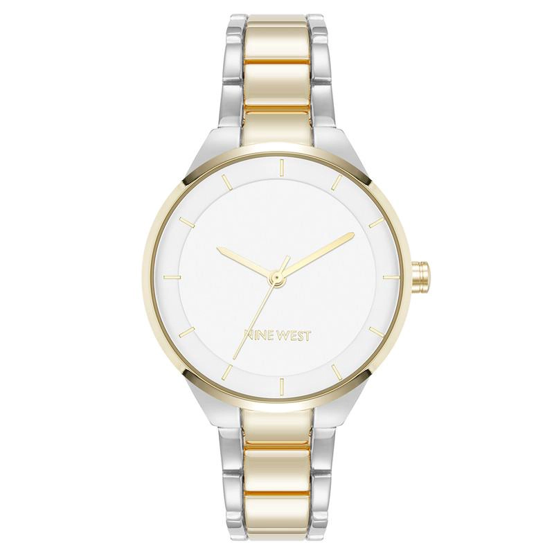 RELOJ MUJER NINE WEST PLATEADO NW/3235WTTT - 1
