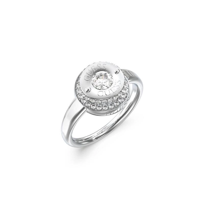 ANILLO MUJER GUESS PLATEADO JUBR05556JWRH52 - 2