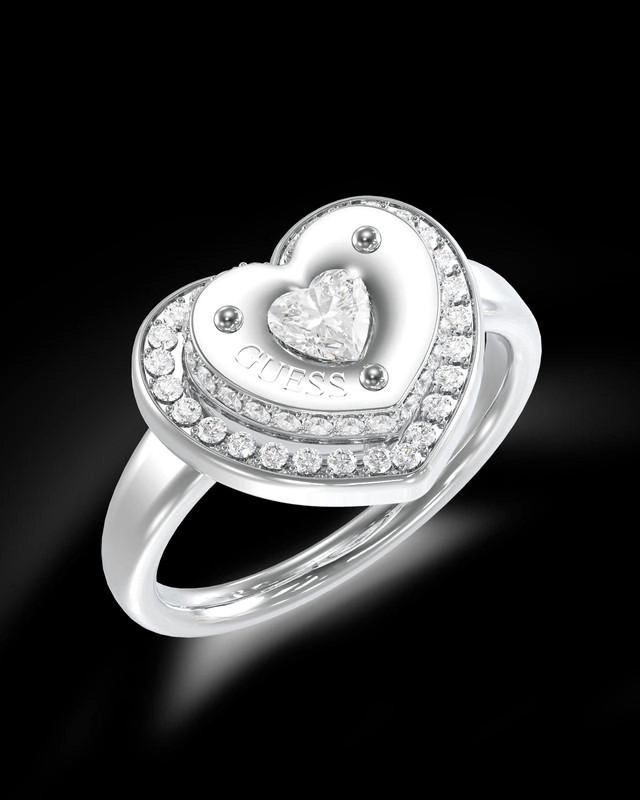 ANILLO MUJER GUESS PLATEADO JUBR05552JWRH52 - 4