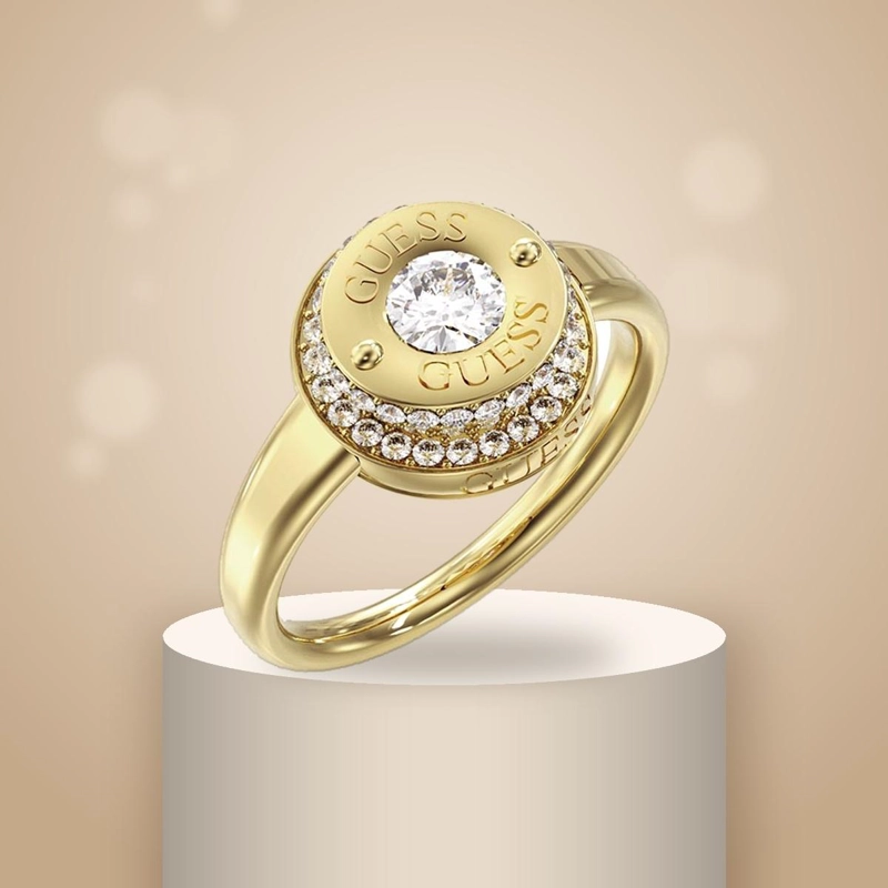 ANILLO MUJER GUESS DORADO JUBR05556JWYG54 - 3