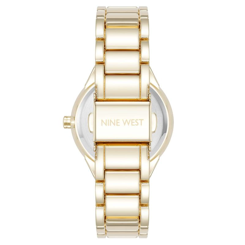 RELOJ MUJER NINE WEST DORADO NW/3234BKGB - 2