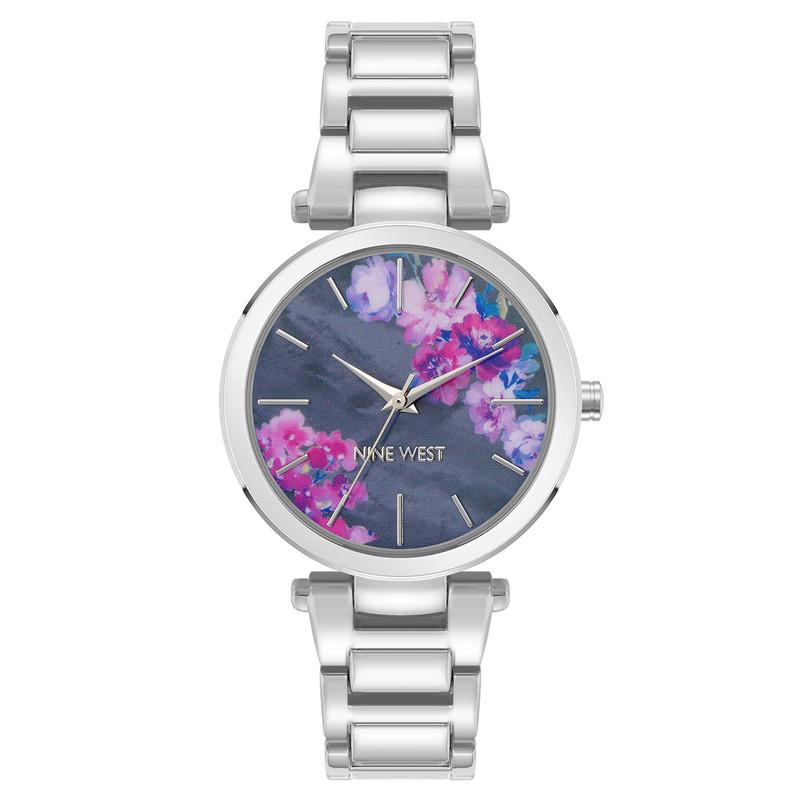 RELOJ MUJER NINE WEST PLATEADO NW/3223PWSV - 1