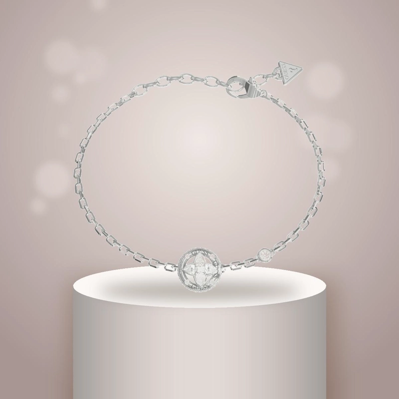 PULSERA MUJER GUESS PLATEADO JUBB06462JWRHS - 2