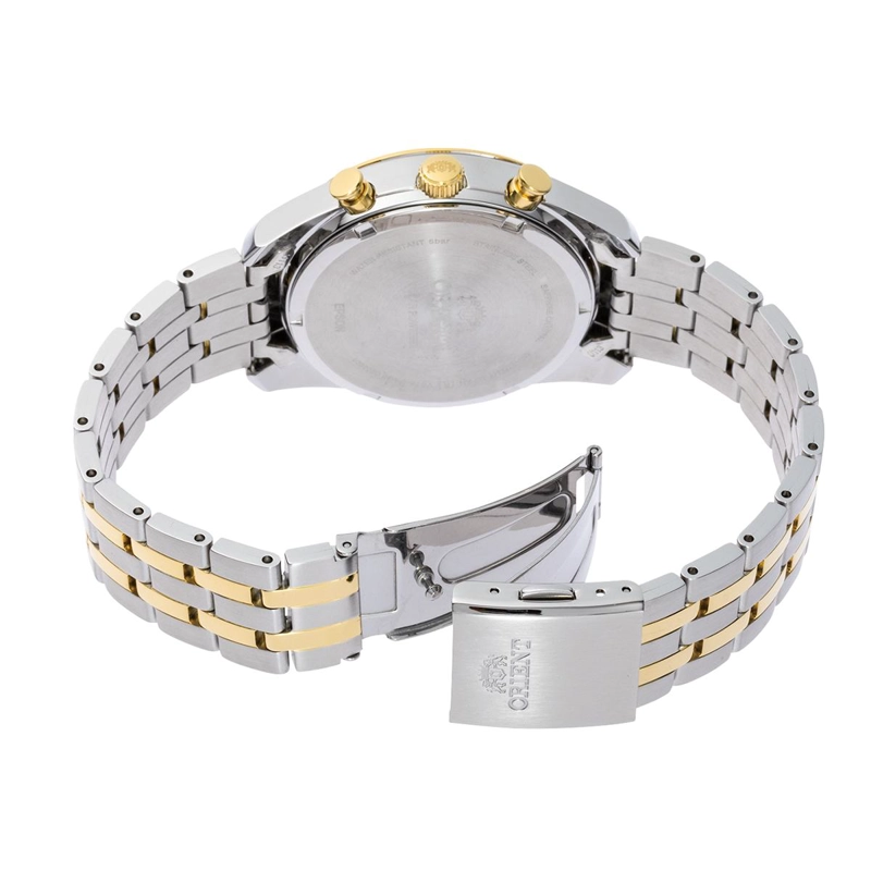 RELOJ CRONOGRAFO HOMBRE ORIENT PLATEADO RA-TX0302S - 3