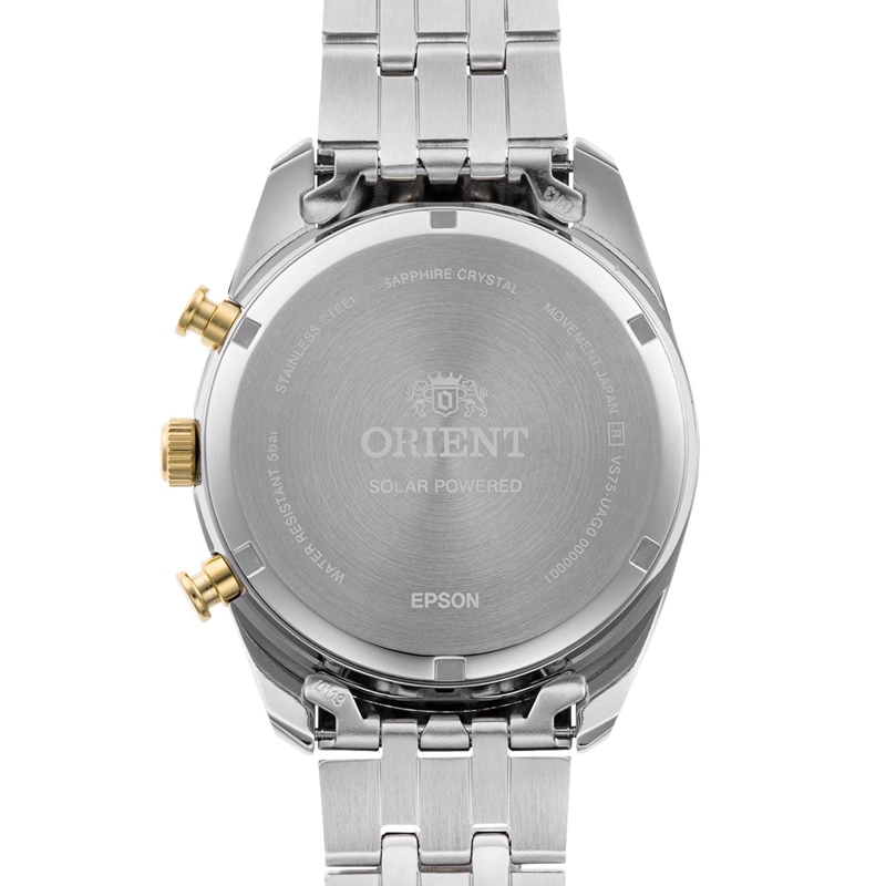 RELOJ CRONOGRAFO HOMBRE ORIENT PLATEADO RA-TX0302S - 4