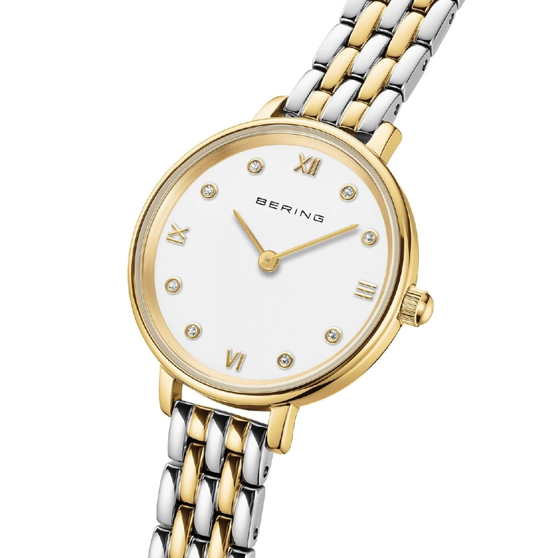 SET DE RELOJ Y PULSERA ANALOGO MUJER BERING BICOLOR 11028-714 - 3