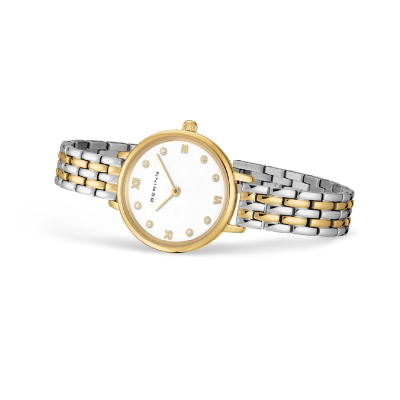 SET DE RELOJ Y PULSERA ANALOGO MUJER BERING BICOLOR 11028-714 - 4