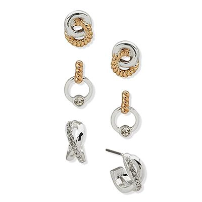 GIFT SET MUJER AROS ANNE KLEIN COCOA BEACH DORADO - 1