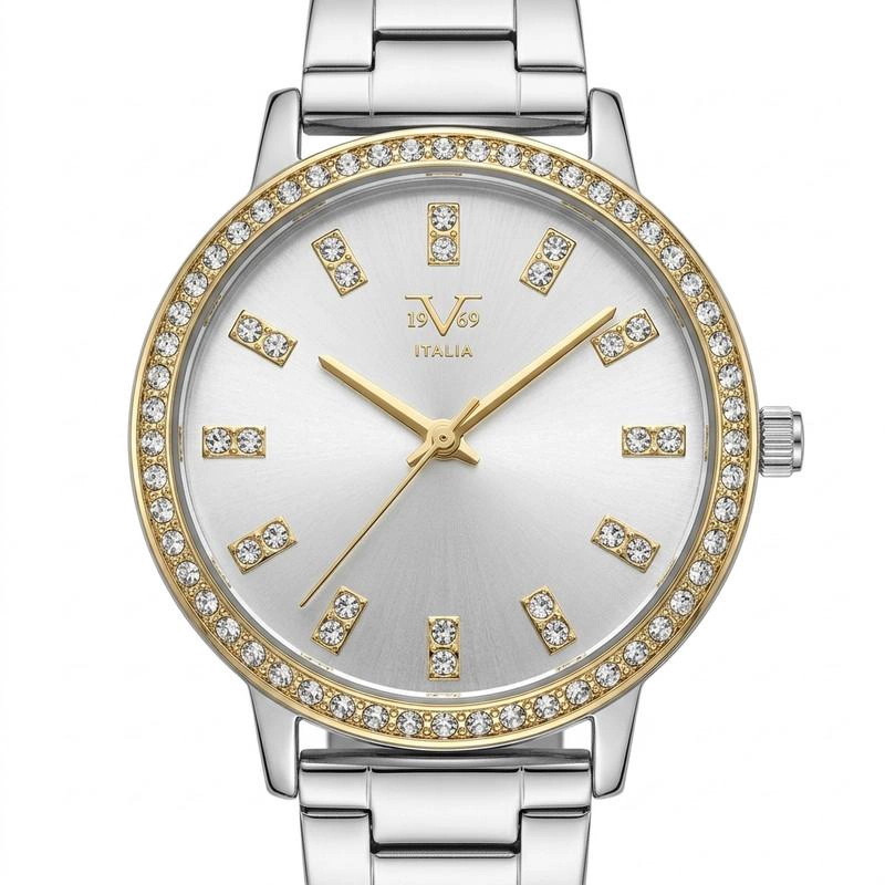 RELOJ ANALOGO MUJER V1969 PLATEADO V1969-1000-227 - 1
