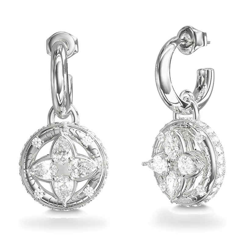 AROS MUJER GUESS PLATEADO JUBE06463JWRHT/U - 1