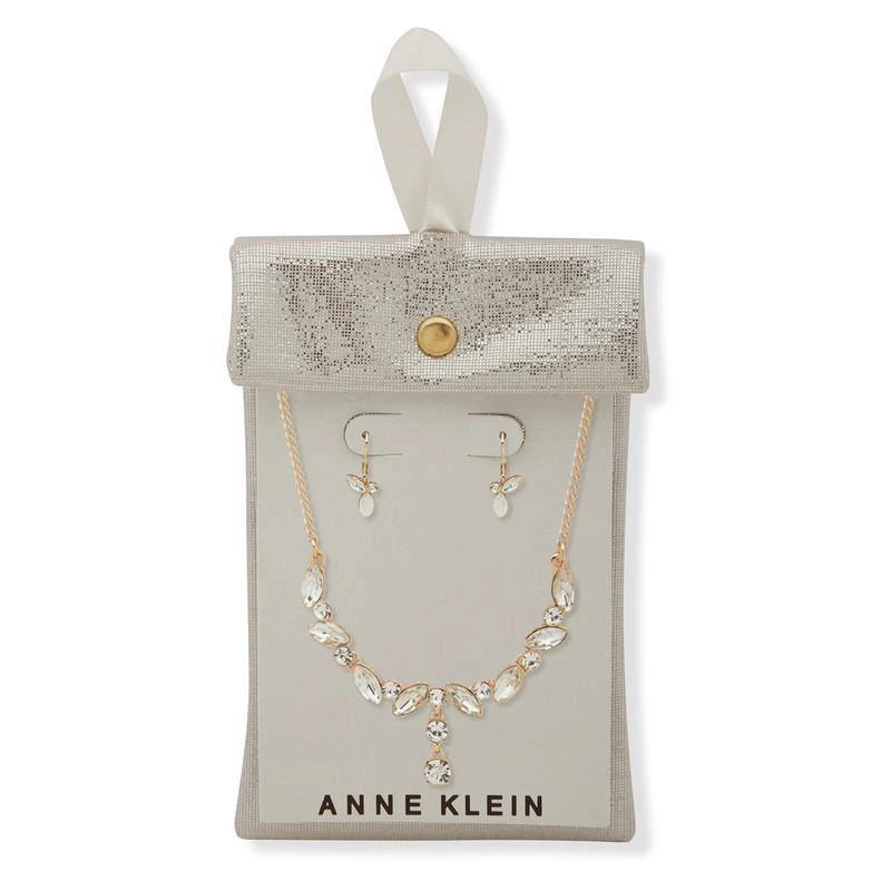 GIFT SET ANNE KLEIN STOCKING STUFFER POUCH PLAT. - 2
