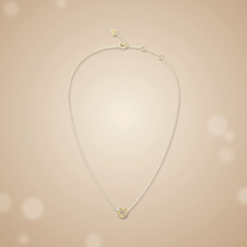 COLLAR LES BAGUETTES MUJER GUESS DORADO - 2