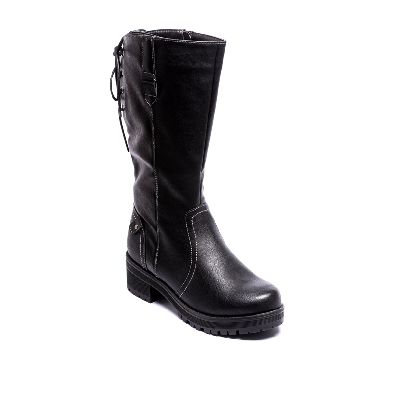 BOTAS MUJER CHANCLETA CINDY BLACK - 3