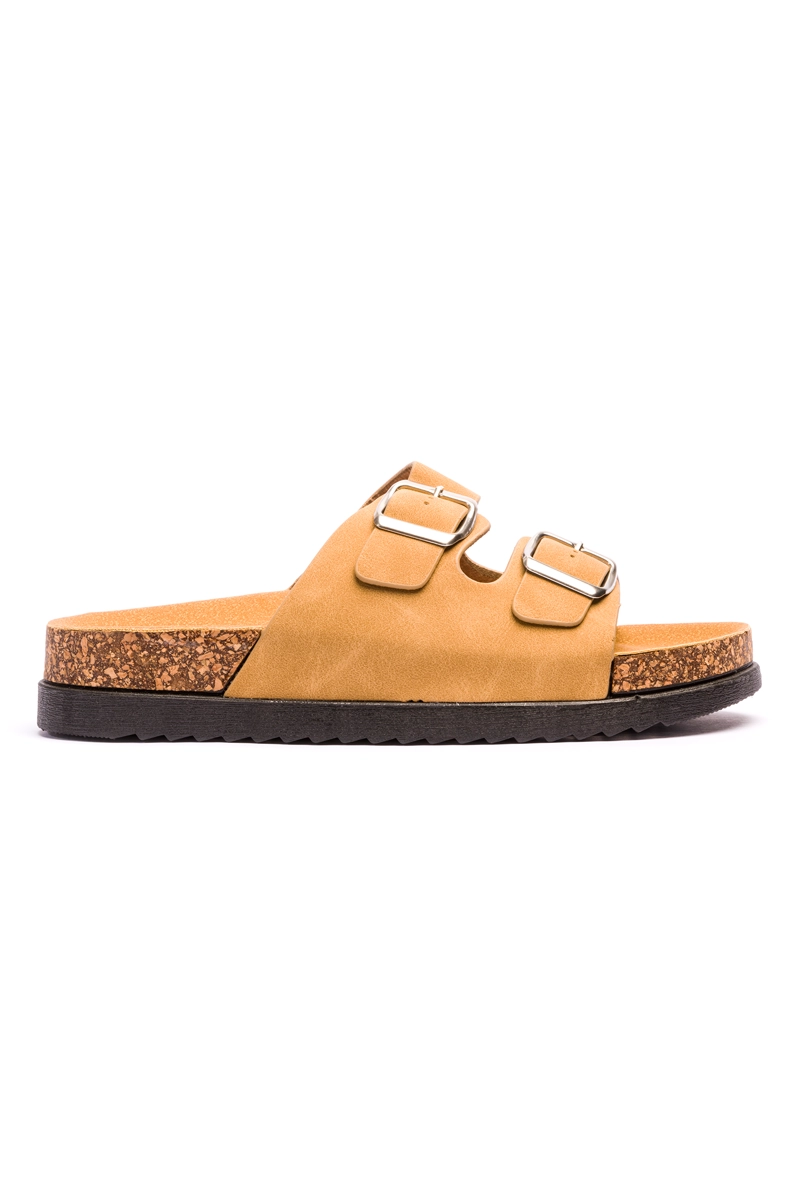 CHANCLETA SANDALIAS MUJER CHANCLETA CAMEL ARLEQUIN